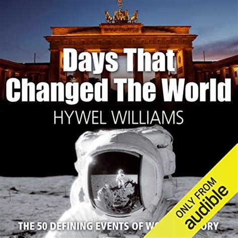Days that changed the world audiobook listen  Included